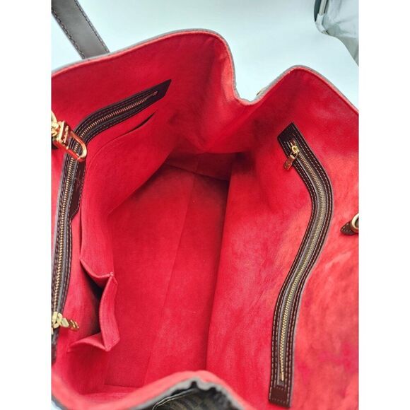 Louis Vuitton Hampstead GM Damier Ebene Shoulder Bag | Mint Condition - Picture 9 of 10